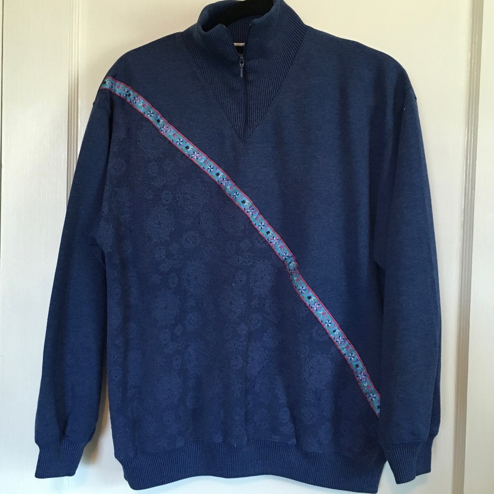 Blast Blues! Vintage Sweatshirt, Blue, Large